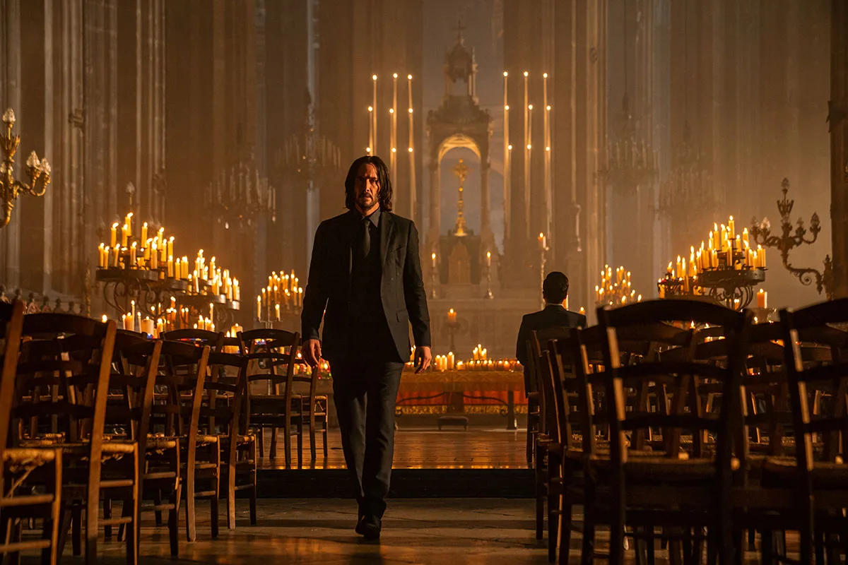 Keanu Reeves em John Wick 4