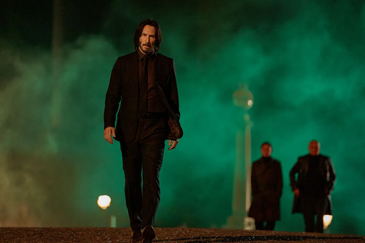 Keanu Reeves em John Wick 4