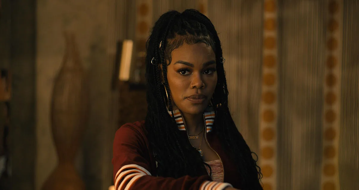 Teyana Taylor em Homens Brancos Não Sabem Enterrar (2023)