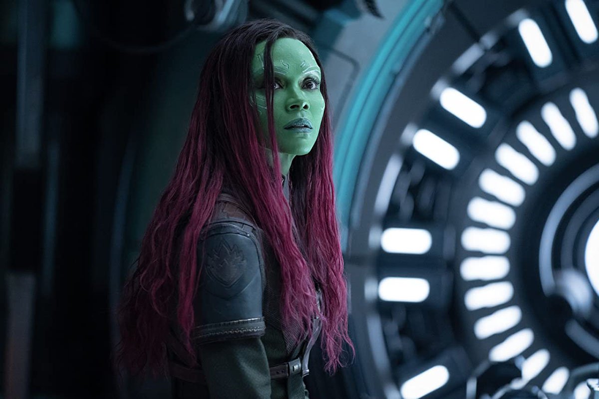Zoe Saldana em Guardiões da Galáxia Vol 3